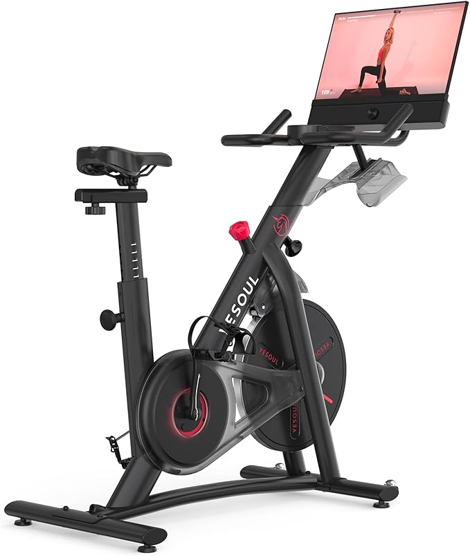YESOUL G1M Plus: Leises Indoor‑Bike mit 21,5″ FHD‑Display