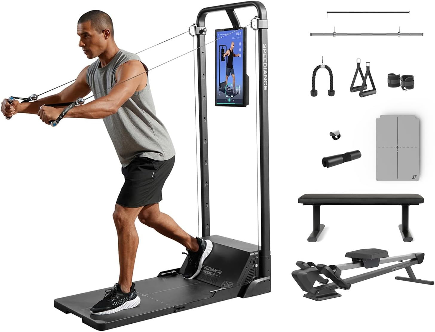 Speediance Smart Home Gym: Multifunktionale Smith Machine Power Cage