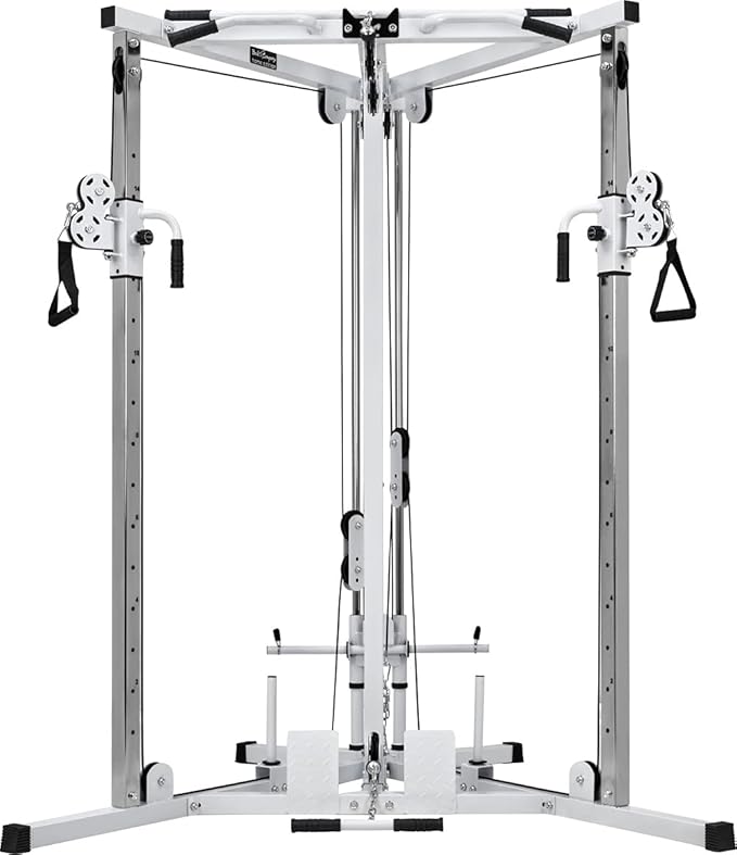 Bad Company Kabelzugstation mit Klimmzugstange, Ideal für Ihr Home-Gym