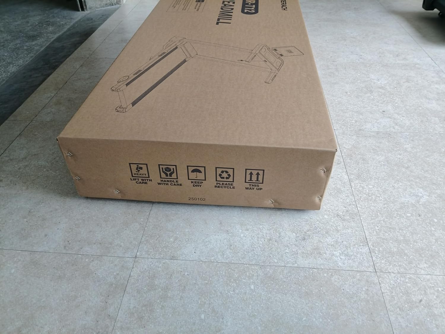 MERACH Klappbares Laufband: 2,5 PS, Steigung, 0,8–12 km/h für Zuhause