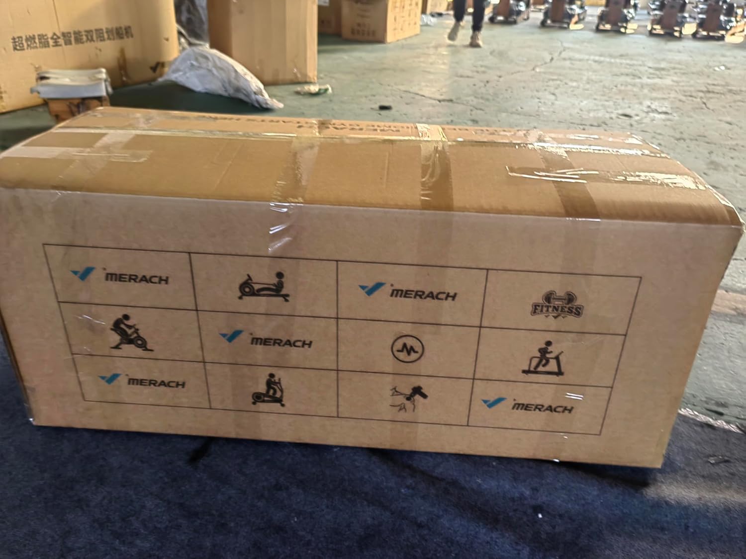 MERACH Wasser-Rudergerät aus Holz: Klappbar & interaktiv für Zuhause