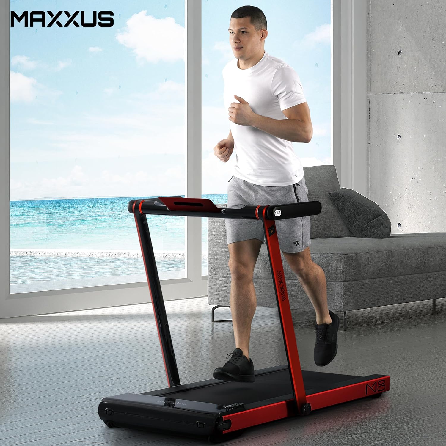 Maxxus M8 Folding Electric Treadmill with Bluetooth & App Control