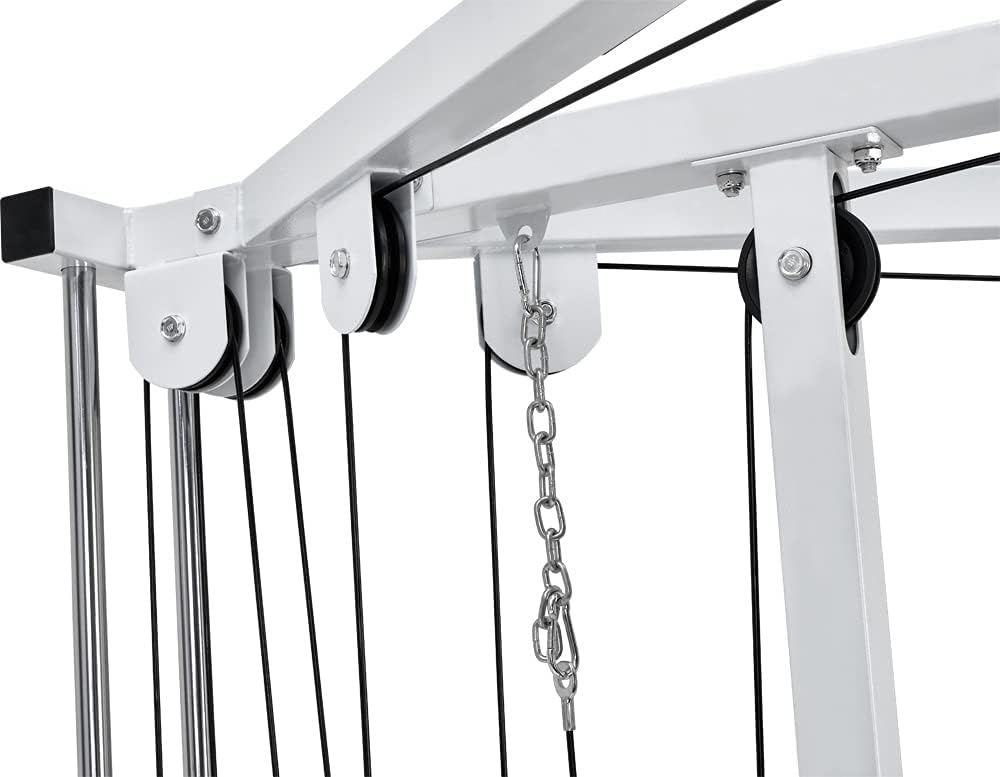 Bad Company Kabelzugstation mit Klimmzugstange, Ideal für Ihr Home-Gym