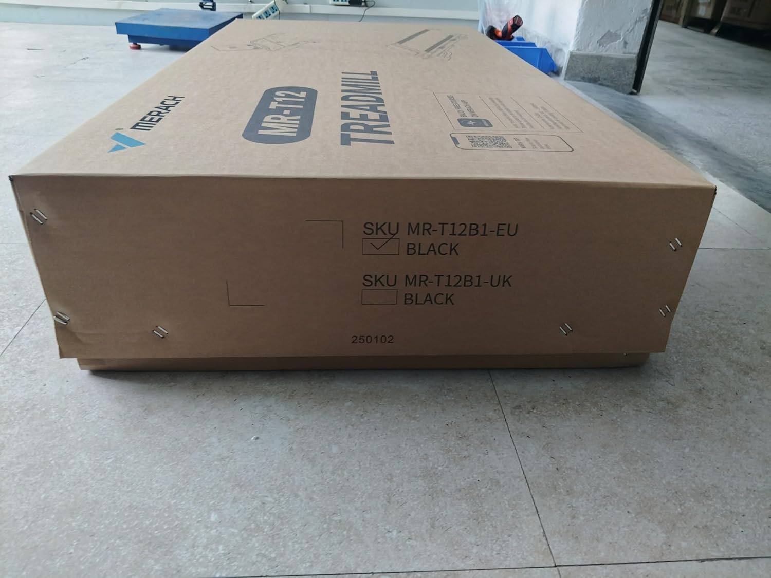 MERACH Klappbares Laufband: 2,5 PS, Steigung, 0,8–12 km/h für Zuhause